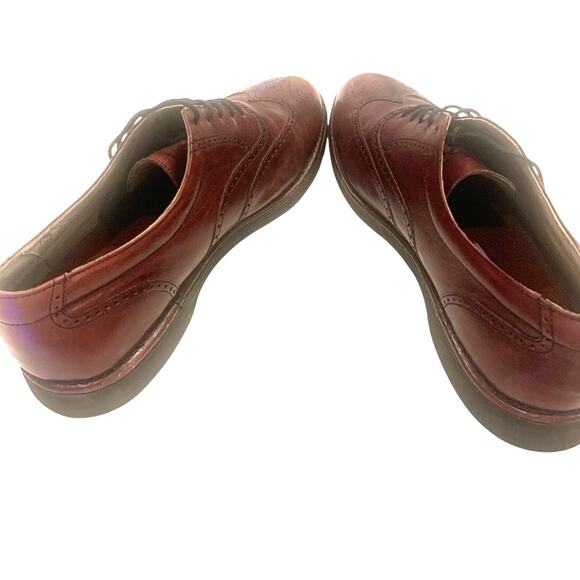 Rockport DresSports Leather Wingtip Shoes 12 Bown Vibram Superflex Soles - Picture 12 of 12